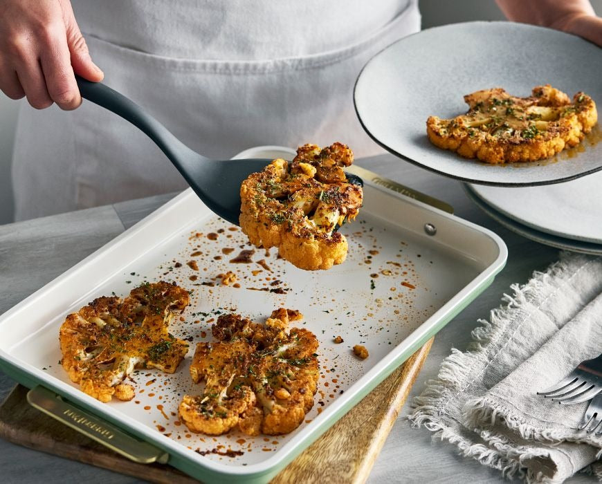 Roasted Cauliflower Steaks | GreenPan Australia