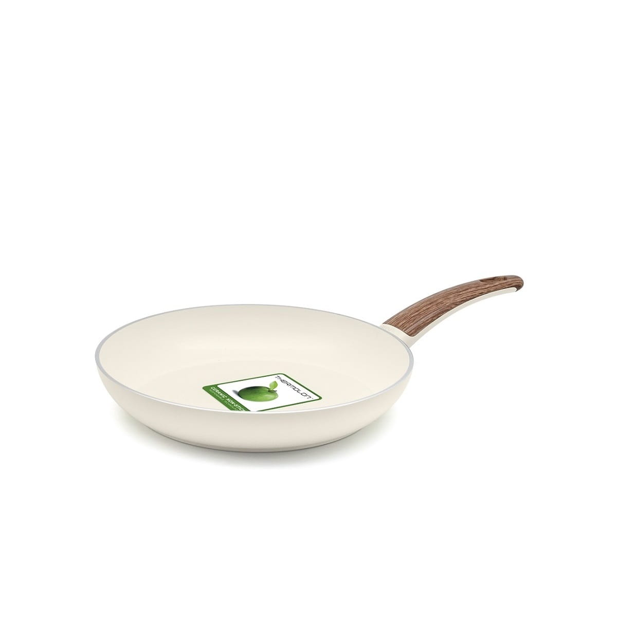 CC000817-001 - Wood-Be Frying Pan, Cream White - 24cm - Product Image 1