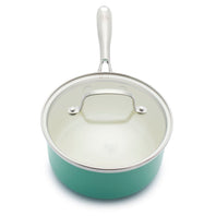 CC004707-001 - Porpoise GREENLIFE ARTISAN 4PC COOKWARE SETS, TURQUOISE - 15 & 18CM - Product Image 4