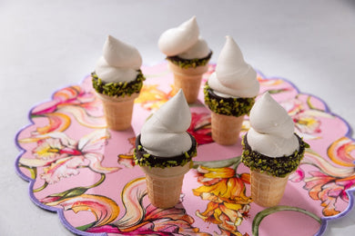 Golden Honey Chocolate Ice Cream