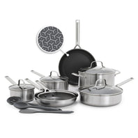 Apex Thermobond Hybrid Ceramic Non-stick 7(15)pc Cookware Set