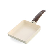 CC000837-001 - Wood-Be Square Egg Pan, Cream White - 18cm - Product Image 1