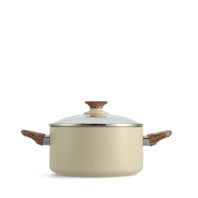 CC001016-001 - Wood-Be stock pot with lid, cream white - 20cm - Product Image 3