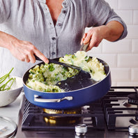 Blue DiamondClassic 4.7L Sauté Pan with Lid and Helper Handle