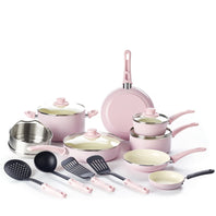 CC002377-001 - GreenLife Soft Grip SOFT GRIP 16PC COOKWARE SETS, PINK - Product Image 3