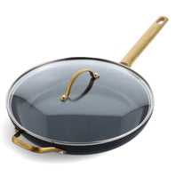 CC004535-001 - Reserve FRYING PAN WITH LID, BLACK - 30CM - Product Image 1