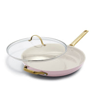 CC004536-001 - Reserve RESERVE FRYING PAN WITH LID, BLUSH - 30CM - Product Image 1