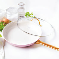 CC004536-001 - Reserve RESERVE FRYING PAN WITH LID, BLUSH - 30CM - Product Image 5