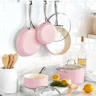 CC004711-001 - Porpoise GREENLIFE ARTISAN 12PC COOKWARE SETS, PINK - Product Image 2