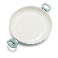 CC004872-001 - GreenLife Soft Grip SOFT GRIP GRILL PAN WITH LID, TURQUOISE - 28CM - Product Image 6