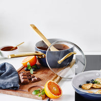 CC004979-002 - Padova Saucepan With Lid, Dark Blue - 18cm - Product Image 5