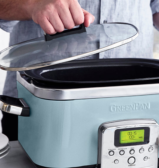 Blue Haze Ceramic Slow Cooker GreenPan Australia