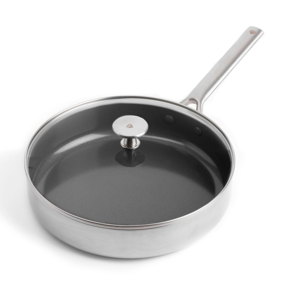 CC006476-013 - Blue Diamond Blue Diamond Tri Ply Stainless Steel Skillet, 28cm - Product Image 1