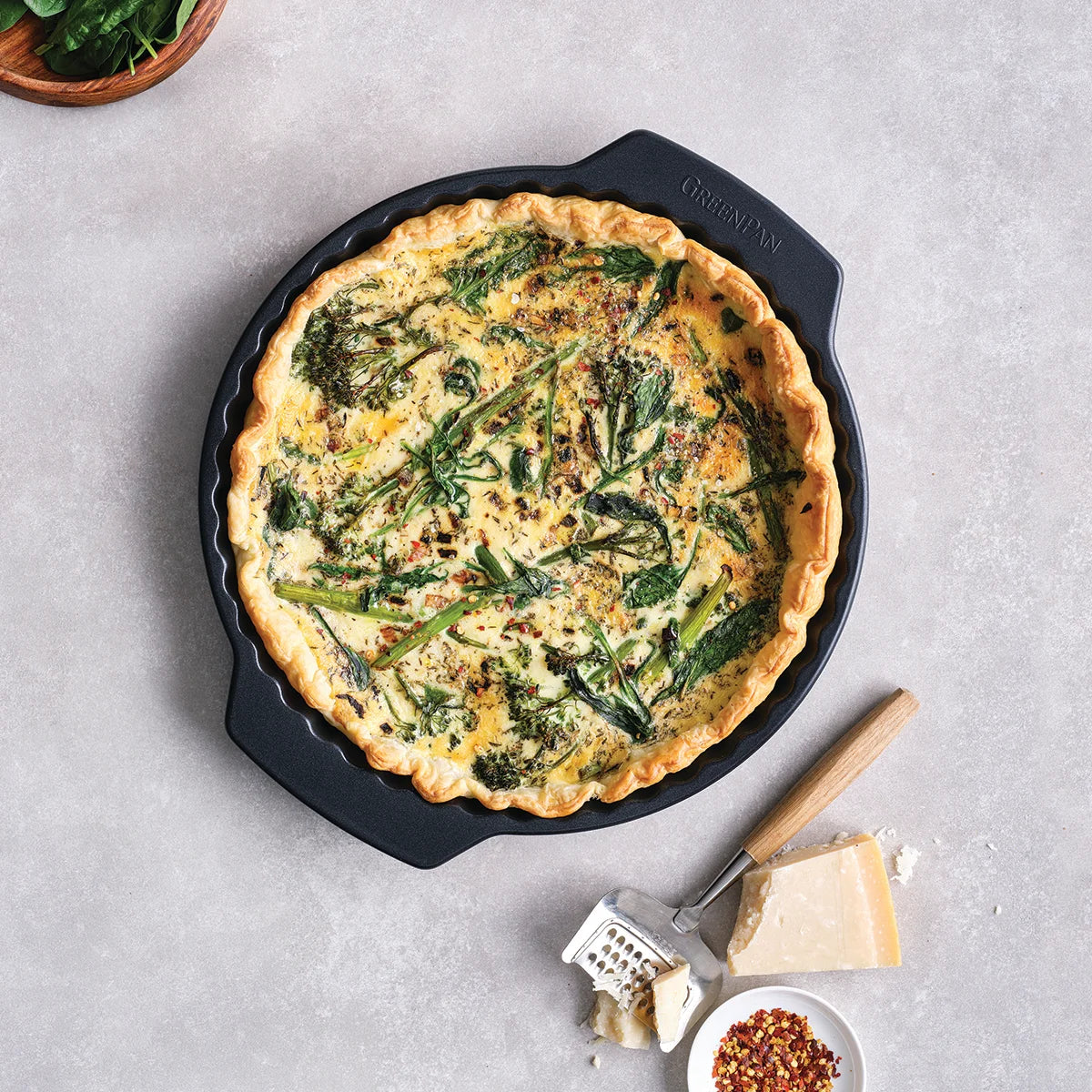 CC007769-001 - GreenPan Bistro Bakeware QUICHE PAN - 28CM - Product Image 2