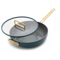 CC007795-102 - Tucci Stanley Tucci™ Ceramic Non Stick 33cm Essential Stanley Pan | Venetian Teal - Product Image 1