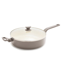 CC008066-001 - Essence SKILLET WITH LID, TAUPE - 30CM - Product Image 1