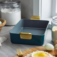 CC008981-102 - Tucci Stanley Tucci Ceramic Non-Stick 33cm Lasagna Pan Carrara White - Product Image 3