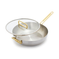 CC008997-102 - Tucci Stanley Tucci Ceramic Non-Stick 33cm Essential Stanley Pan Stainless Steel - Product Image 1