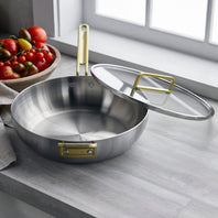 CC008997-102 - Tucci Stanley Tucci Ceramic Non-Stick 33cm Essential Stanley Pan Stainless Steel - Product Image 2