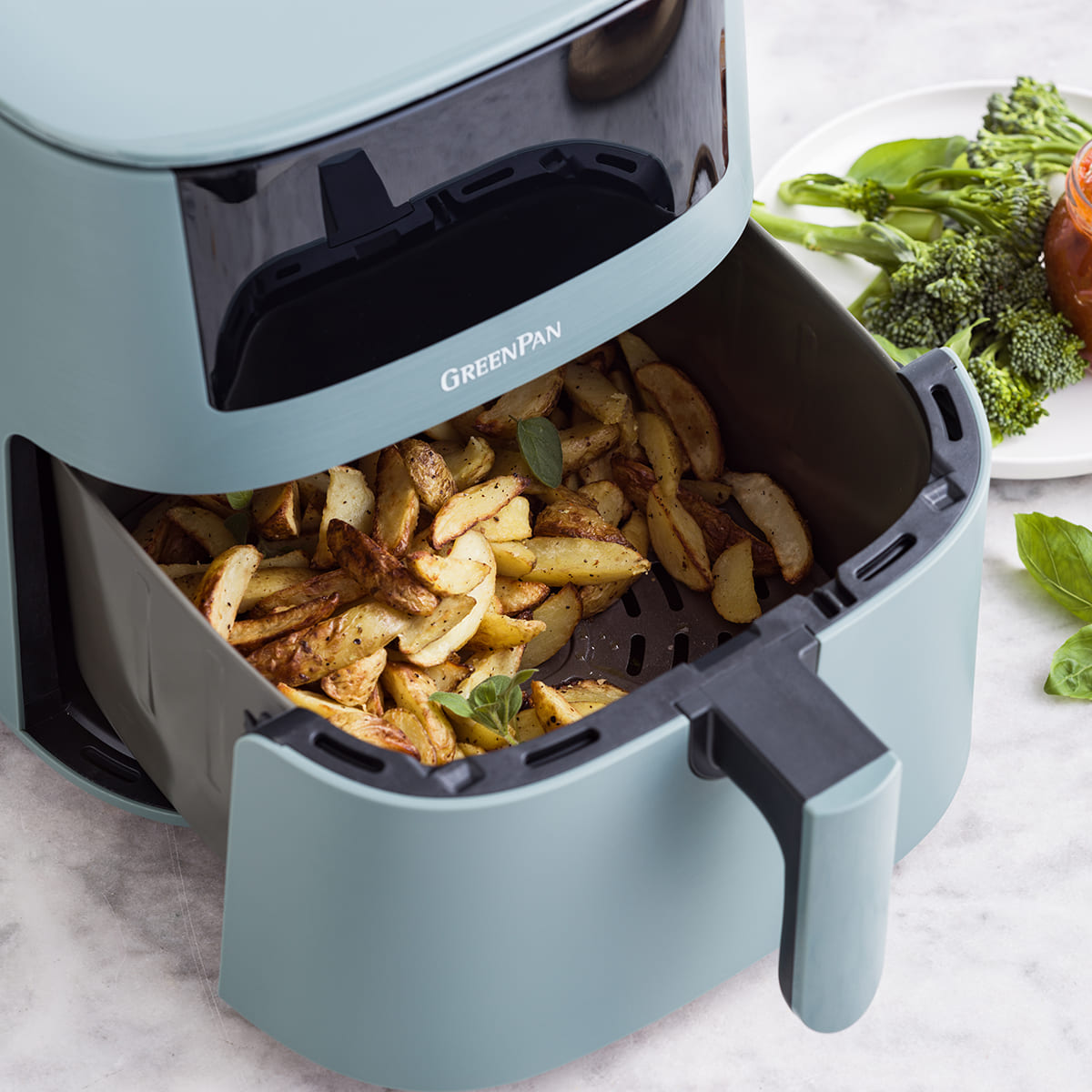 CC009006-001 - Air Fryer Bistro Airfyer 7.2L Smokey Sky Blue - Product Image 7