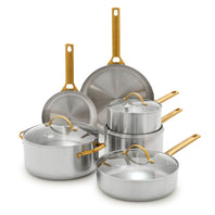 CC009246-102 - Padova Padova 10pcs Cookware Set, Stainless Steel - Product Image 1