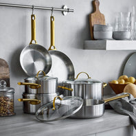 CC009246-102 - Padova Padova 10pcs Cookware Set, Stainless Steel - Product Image 2