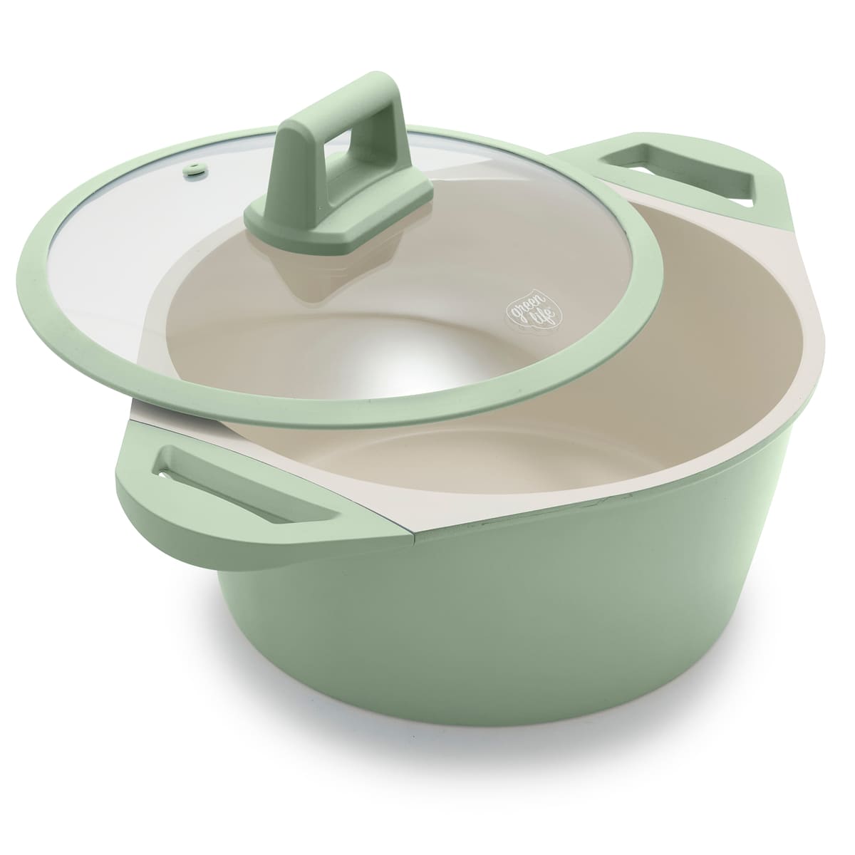 CC009262-001 - Arte Greenlife Arte 8pc Cookware Set, Green Sage - Product Image 6