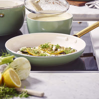 CC009342-102 - Padova Greenpan Padova 2pcs Cookware Set, Green Sage - 26 & 30 Cm - Product Image 4