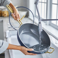 CC009464-102 - Tucci Stanley Tucci Ceramic Non-Stick 29cm Stanley Pan Junior Marino Blue - Product Image 4