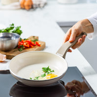 CC009495-101 - Essence GreenPan Essence Frying Pan, Taupe - 20cm - Product Image 2
