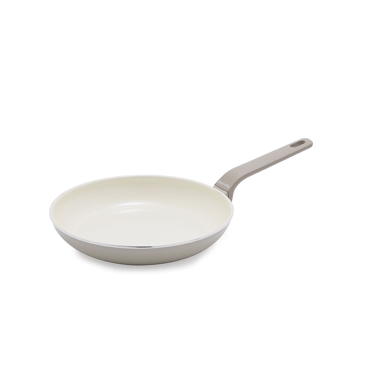 CC009496-101 - Essence GreenPan Essence Frying Pan, Taupe - 24cm - Product Image 1