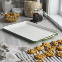 CC009831-103 - Reserve GreenPan Reserve Cookie Sheet, Sage Green - 30.2 x 25.2 cm - Product Image 2