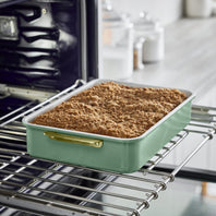 CC009833-103 - Reserve GreenPan Reserve Retangular Cakepan, Sage Green - 30.2 x 25.2 cm - Product Image 4
