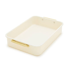 Reserve Rectangular Cakepan, Cream White - 30.2 x 25.2 cm | Healthy ...