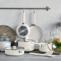 CC010106-102 - Rio Advanced Rio Advanced 10 Pcs Cookware Set, Cream White - Product Image 2