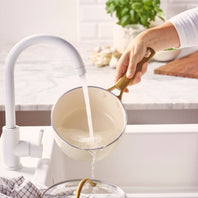 CC010333-103 - Padova Padov Saucepan With Lid, Cream White - 18cm - Product Image 4