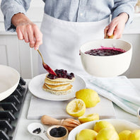 Reserve Pro Saucepan With Lid, Cream White - 18cm