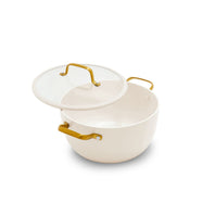 CC010743-102 - Reserve Pro Reserve Pro Casserole With Lid, Cream White - 24cm - Product Image 1