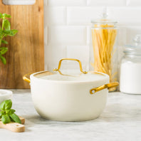 CC010743-102 - Reserve Pro Reserve Pro Casserole With Lid, Cream White - 24cm - Product Image 2