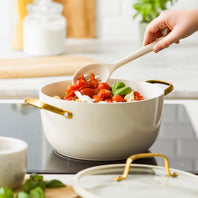 CC010743-102 - Reserve Pro Reserve Pro Casserole With Lid, Cream White - 24cm - Product Image 3