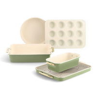 CC011476-102 - Reserve Bakeware 6 Pcs Set, Sage Green - Product Image 1