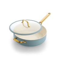 CC011509-102 - Reserve Pro Reserve Pro Skillet With Lid, Glacier - 28cm - Product Image 1