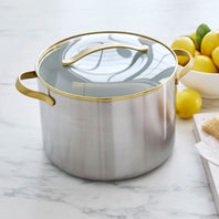 CC012074-102 - GreenPan x Donna Hay Donna Hay by GreenPan 3-Ply Stainless Steel Stockpot with Lid, 26CM/9.5L - Product Image 2