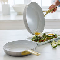 CC012078-102 - GreenPan x Donna Hay Donna Hay by GreenPan 3-Ply Stainless Steel 2-Piece Frypan Set, 24CM and 28CM - Product Image 3