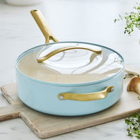 Donna Hay by GreenPanCeramic Non-Stick Sauté Pan with Lid, 26CM