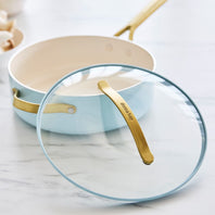 Donna Hay by GreenPanCeramic Non-Stick Sauté Pan with Lid, 26CM