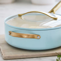 Donna Hay by GreenPanCeramic Non-Stick Sauté Pan with Lid, 26CM