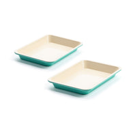 GreenLife Bakeware 2pcs Bakeware Set - Turqouise