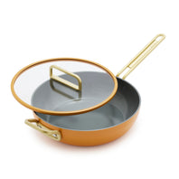 Stanley Tucci™ Ceramic Non-Stick 29cm Stanley Pan Junior | Roma Gold