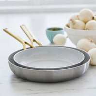 Donna Hay by GreenPan3-Ply Stainless Steel 2-Piece Frypan Set, 24CM and 28CM